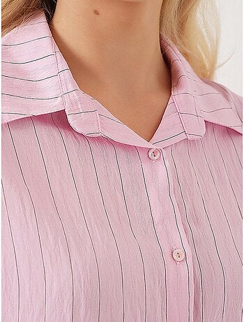 Camicia a maniche corte a righe bdart