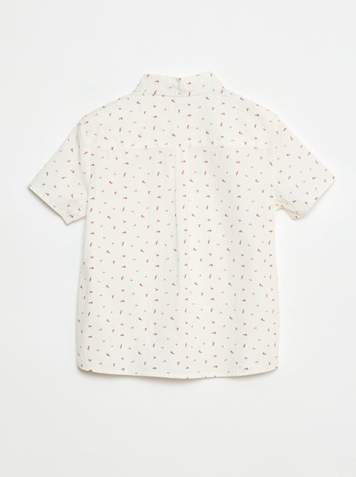 Camicia a maniche corte a righe - Kiabi