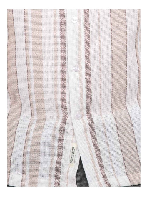 Camicia a maniche corte a righe DOUPARICO - Kiabi