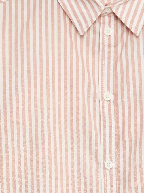 Camicia a maniche corte a righe - Kiabi