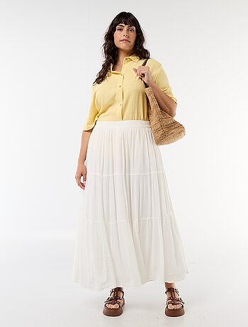 Camicia a maniche corte abbottonata