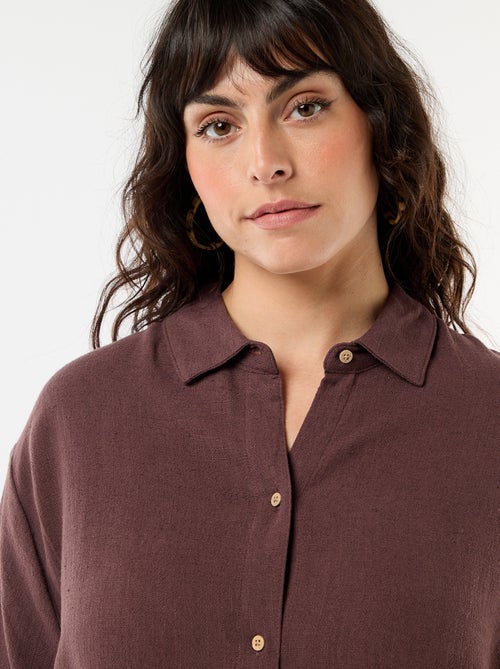 Camicia a maniche corte abbottonata - Kiabi
