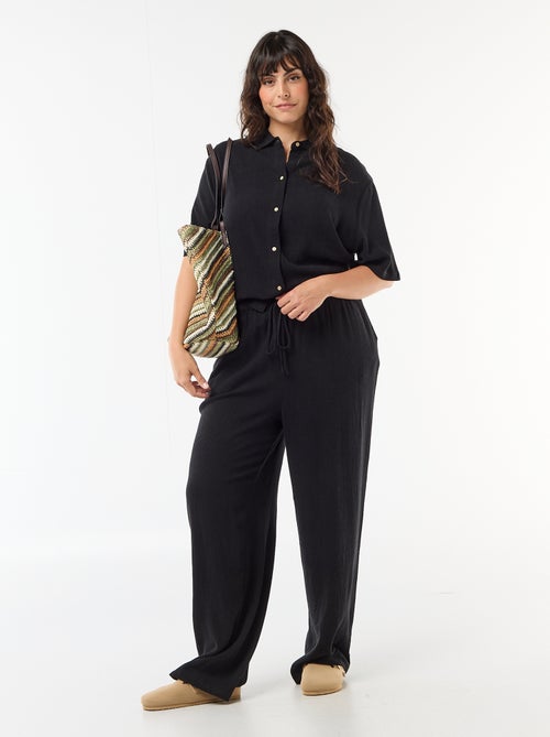 Camicia a maniche corte abbottonata - Kiabi