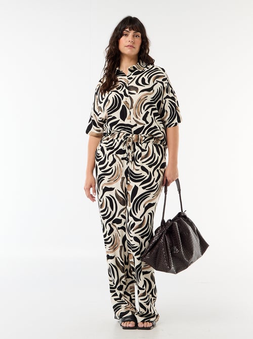 Camicia a maniche corte abbottonata - Kiabi