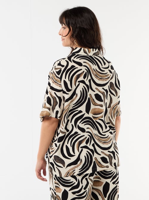 Camicia a maniche corte abbottonata - Kiabi