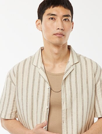 Camicia a maniche corte
