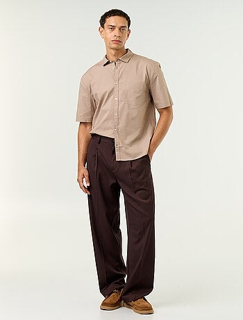 Camicia a maniche corte