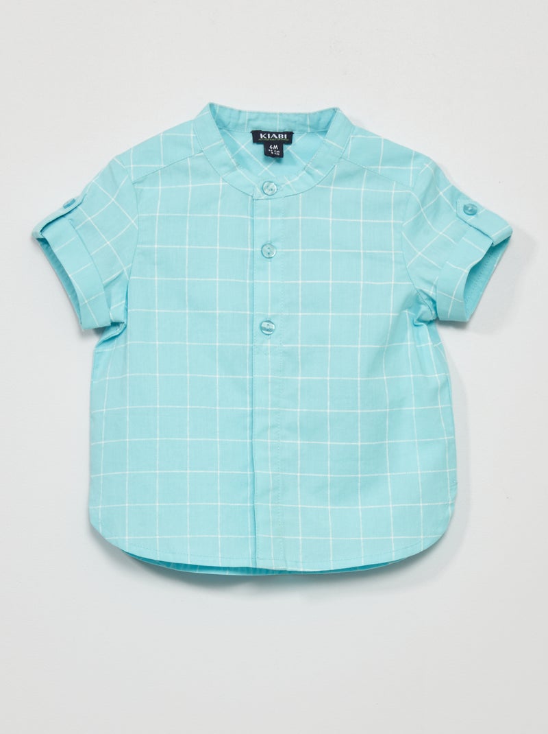 Camicia a maniche corte BLU - Kiabi
