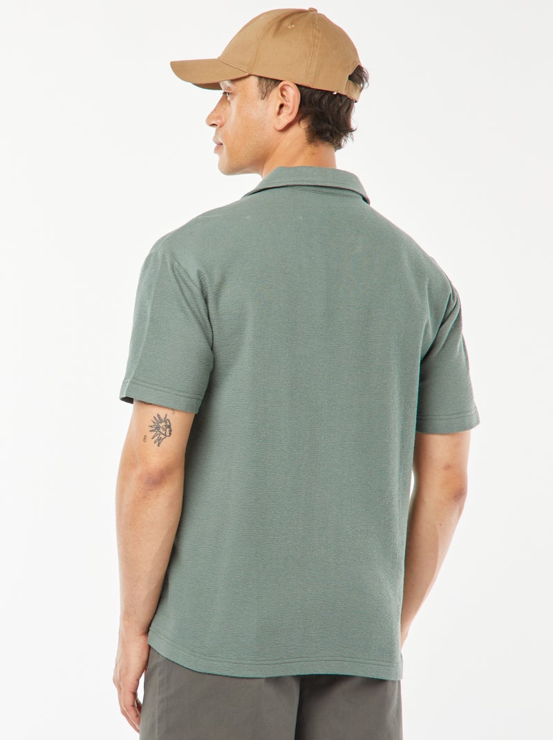 Volcom Bold Moves - Camicia Uomo A Maniche Corte Con Bottoni, Vestibilità Classica, Tasca Sul Petto - 2