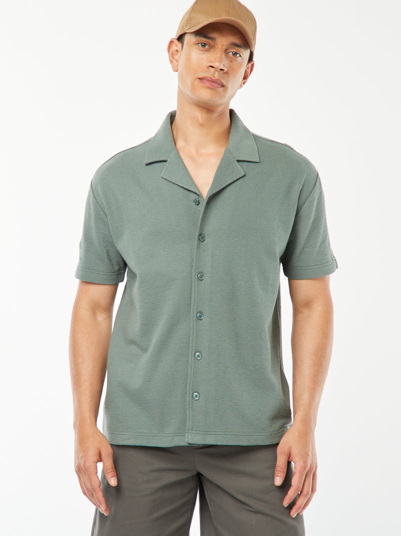 Bowered Fleece Volcom Camicia a maniche lunghe in darkpurple per uomini – TITUS