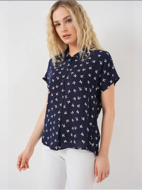Camicia a maniche corte con fantasia bdart - Kiabi Camicia a maniche corte con fantasia bdart - Kiabi