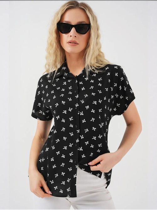 Camicia a maniche corte con fantasia bdart - Kiabi Camicia a maniche corte con fantasia bdart - Kiabi