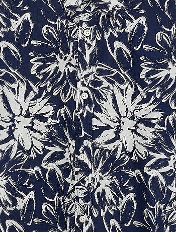 Camicia a maniche corte con stampa fantasia 'Produkt'