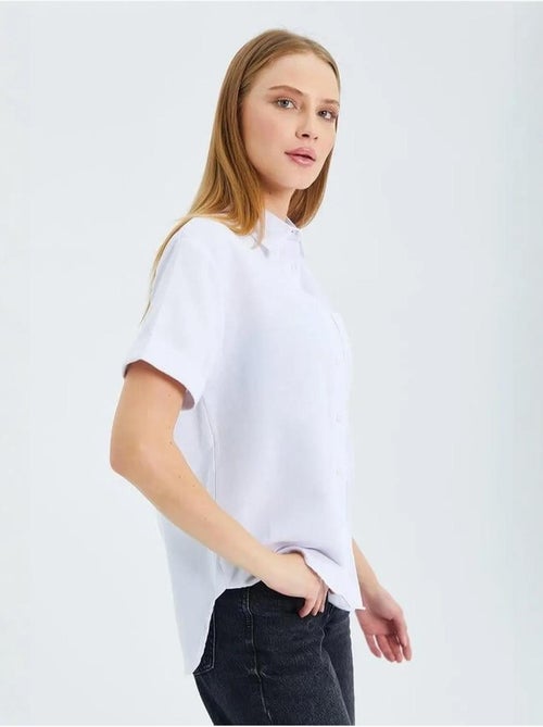 Camicia a maniche corte con tasche mixray - Kiabi Camicia a maniche corte con tasche mixray - Kiabi