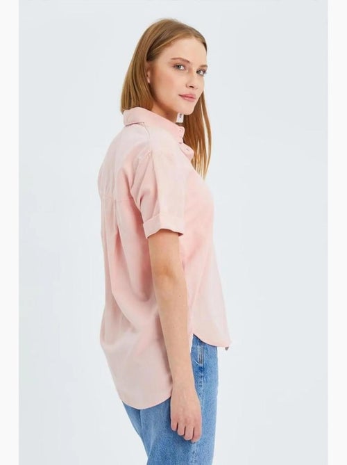 Camicia a maniche corte con tasche mixray - Kiabi