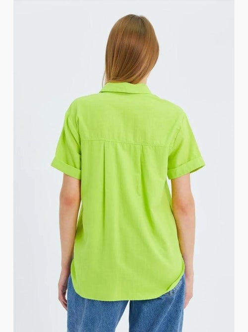 Camicia a maniche corte con tasche mixray - Kiabi Camicia a maniche corte con tasche mixray - Kiabi
