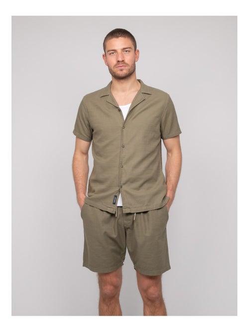 Camicia a maniche corte cotone DOUKIPOLO - Kiabi
