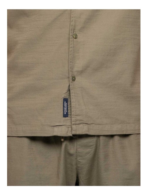 Camicia a maniche corte cotone DOUKIPOLO - Kiabi