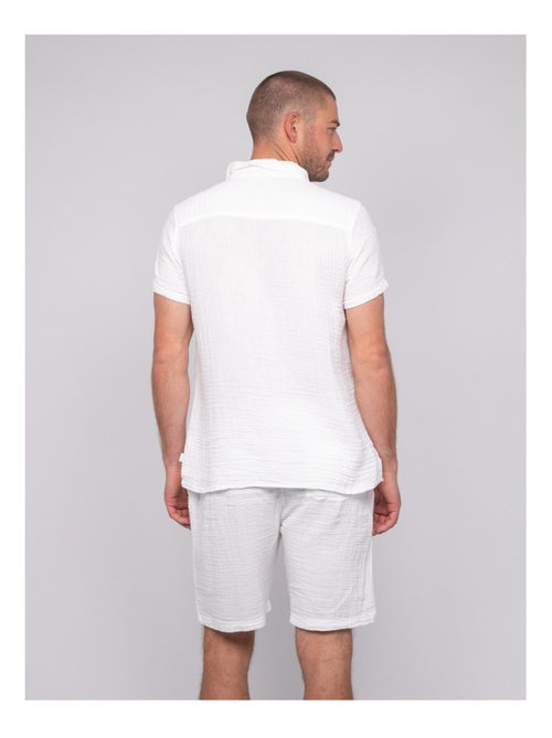 Camicia a maniche corte cotone DOUMAKI - Kiabi