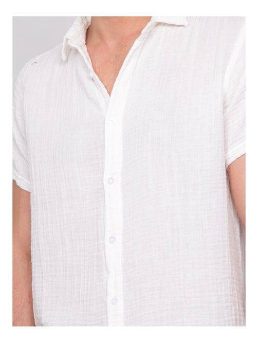 Camicia a maniche corte cotone DOUMAKI - Kiabi