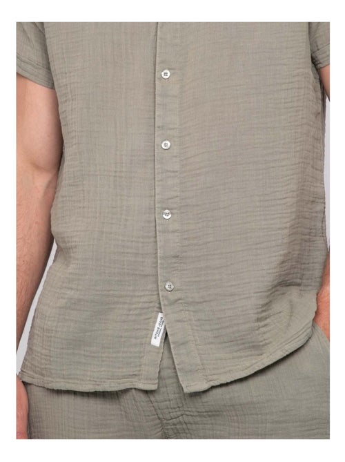 Camicia a maniche corte cotone DOUMAKI - Kiabi