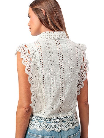 Camicia a maniche corte da donna ADMAS Royal