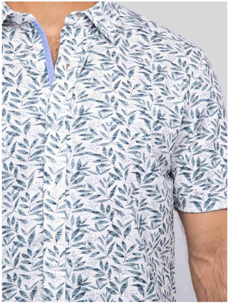 Camicia a maniche corte DRICAOUL Blu - Kiabi