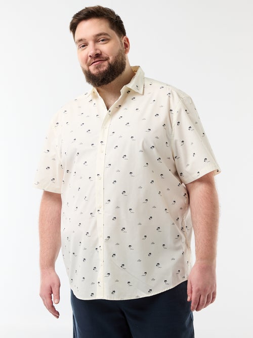 Camicia a maniche corte fantasia - Kiabi Camicia a maniche corte fantasia - Kiabi