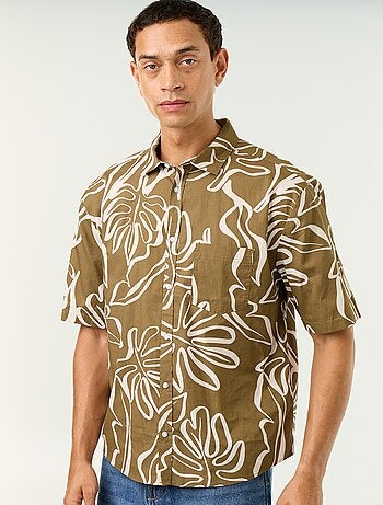 Camicia a maniche corte