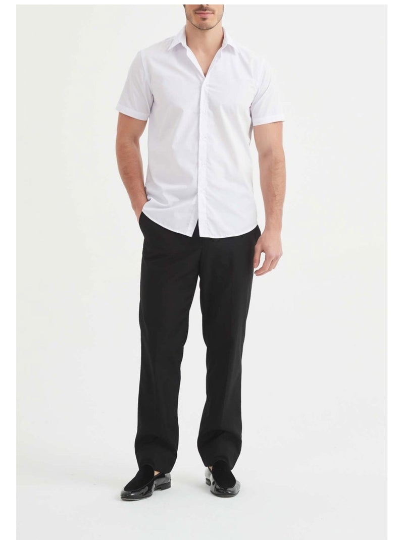Camicia a maniche corte Kebello Bianco - Kiabi