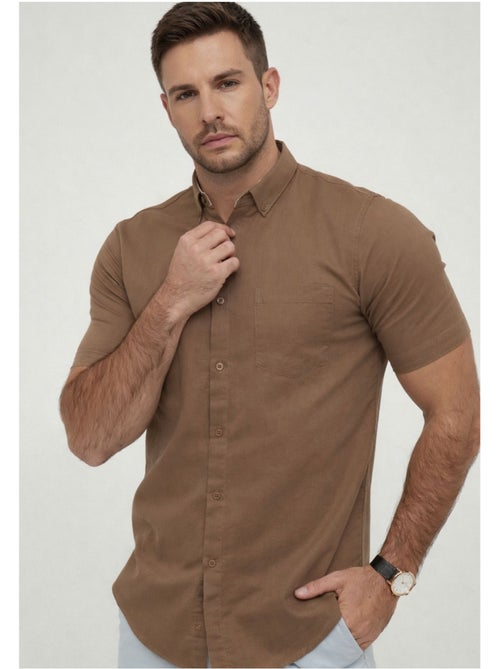 Camicia a maniche corte Kebello - Kiabi