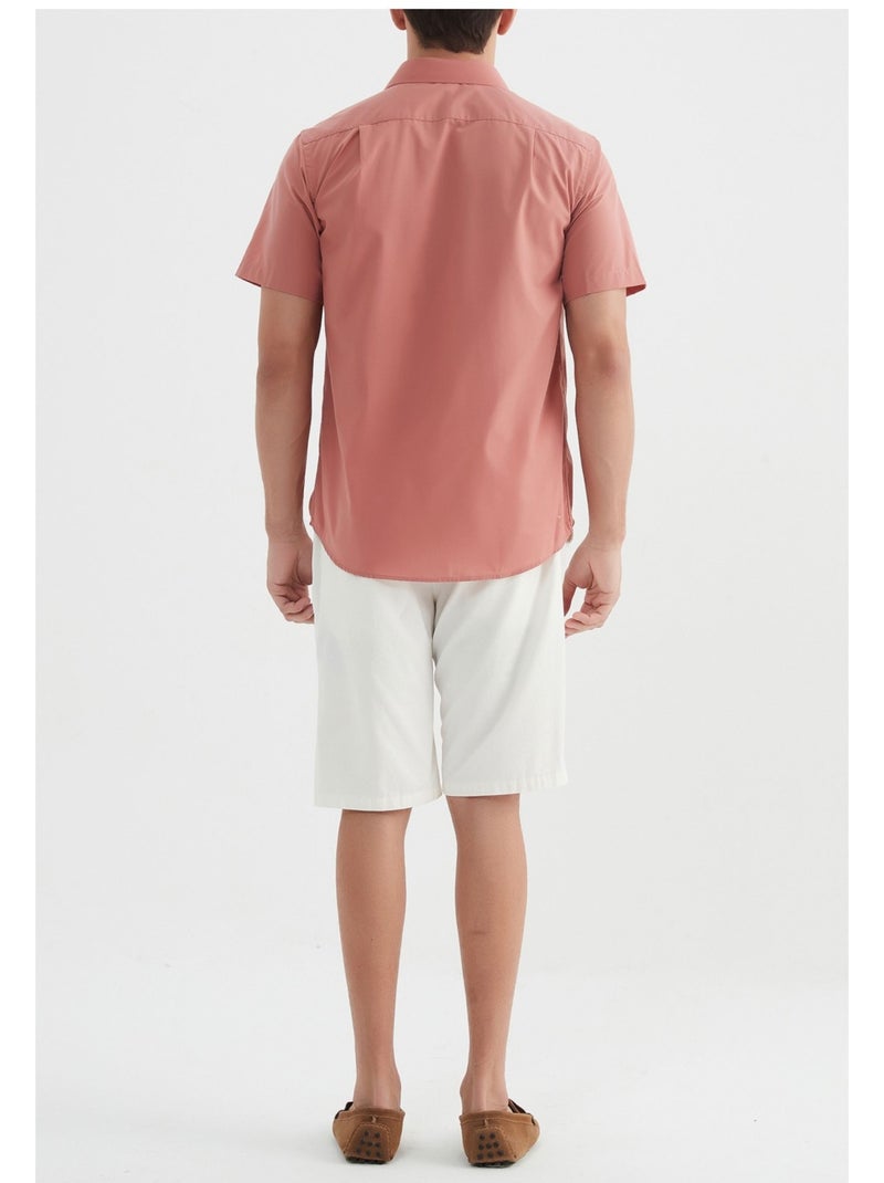 Camicia a maniche corte Kebello Rosa - Kiabi