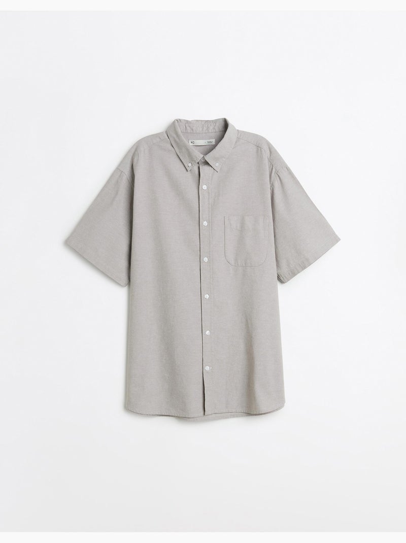 Camicia a maniche corte, MO Fashion Beige - Kiabi