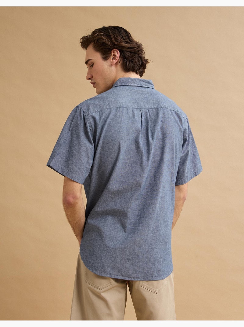 Camicia a maniche corte, MO Fashion Blu - Kiabi