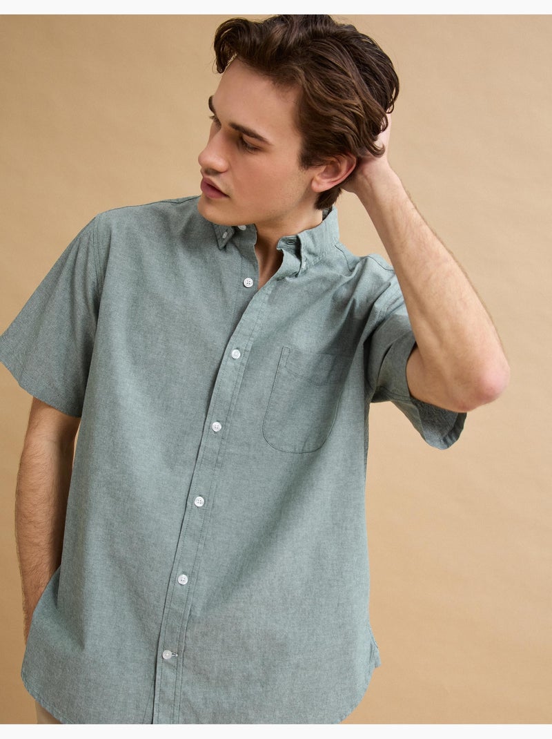 Camicia a maniche corte, MO Fashion Verde - Kiabi