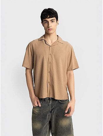 Camicia a maniche corte regular fit giesto
