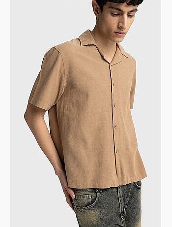 Camicia a maniche corte regular fit giesto