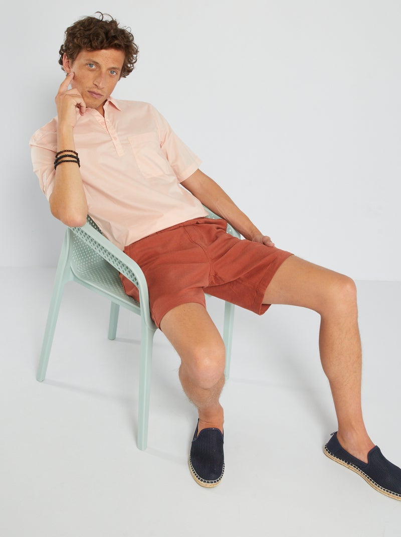 Camicia a maniche corte ROSA - Kiabi