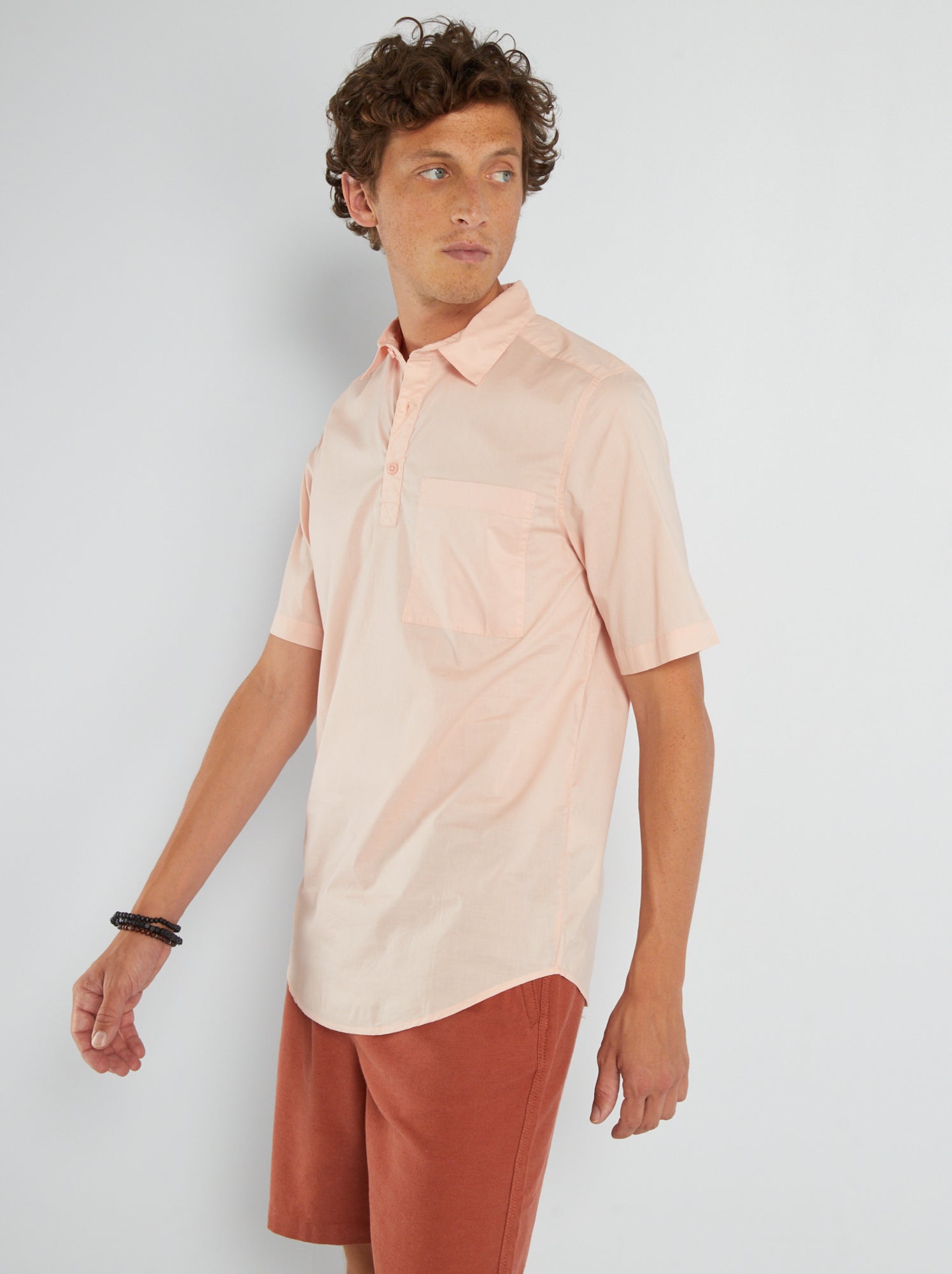 INGROSSO MAGLIETTE E FELPE, BORSE E ABBIGLIAMENTO DA LAVORO - CAMICIA DONNA MANICHE CORTE CON RISVOLTO 74900