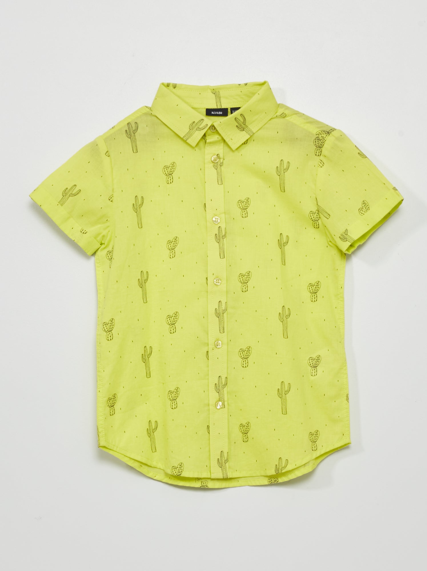 Camicia a maniche corte - VERDE - 8.00€ - Kiabi
