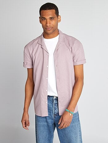 Camicia a maniche corte