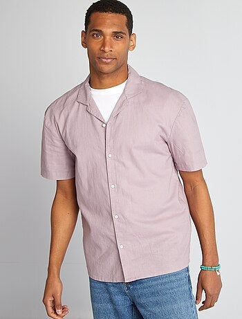 Camicia a maniche corte