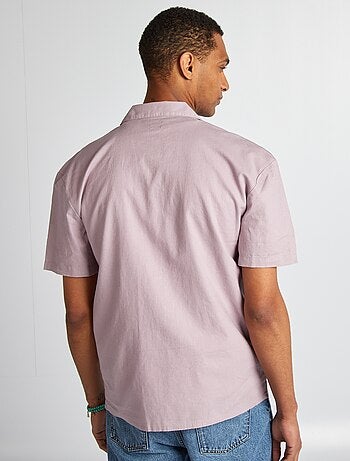 Camicia a maniche corte