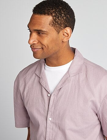 Camicia a maniche corte