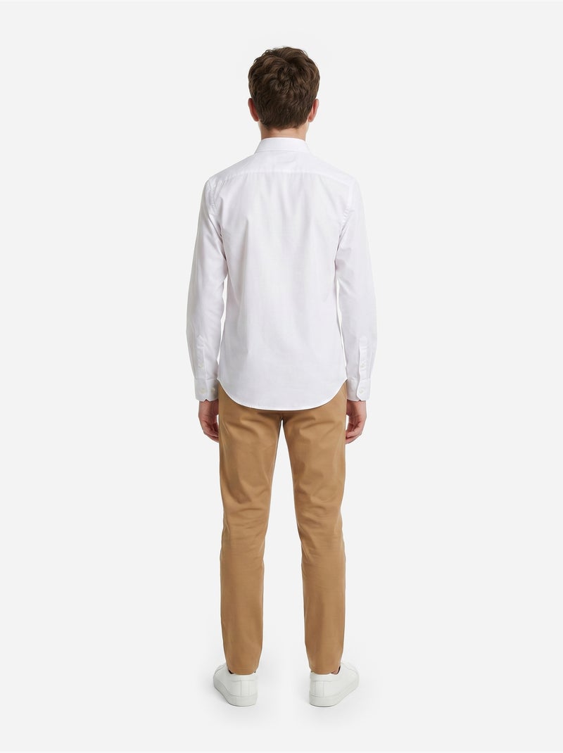 Camicia a maniche lunghe - Yves Enzo Bianco - Kiabi