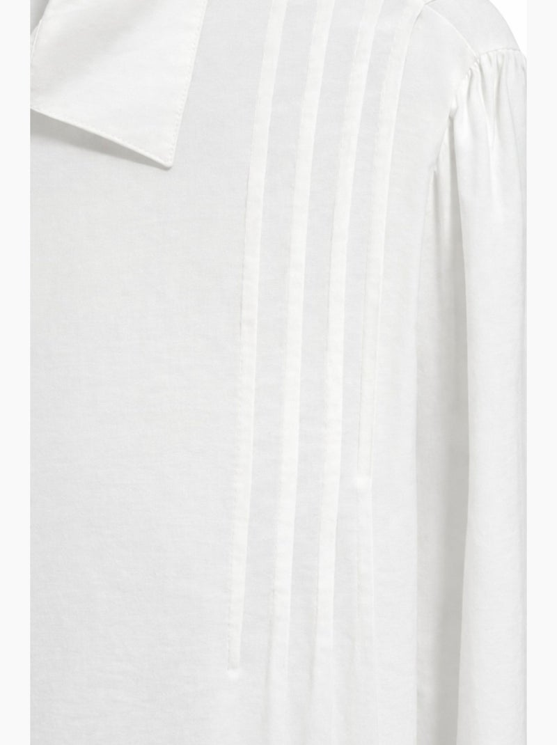 Camicia a maniche lunghe a coste testurizzate con bottoni mixray Avorio - Kiabi