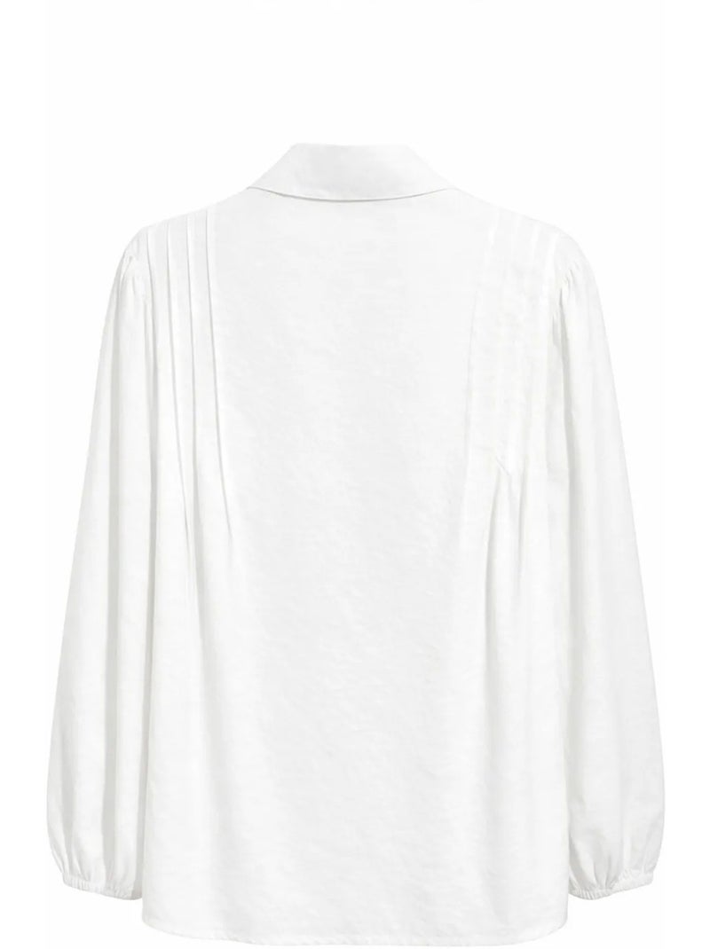 Camicia a maniche lunghe a coste testurizzate con bottoni mixray Avorio - Kiabi
