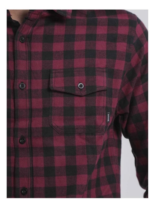Camicia a maniche lunghe a quadri TOMALAX - Kiabi Camicia a maniche lunghe a quadri TOMALAX - Kiabi