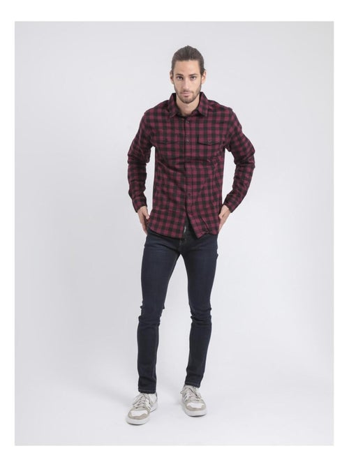 Camicia a maniche lunghe a quadri TOMALAX - Kiabi Camicia a maniche lunghe a quadri TOMALAX - Kiabi