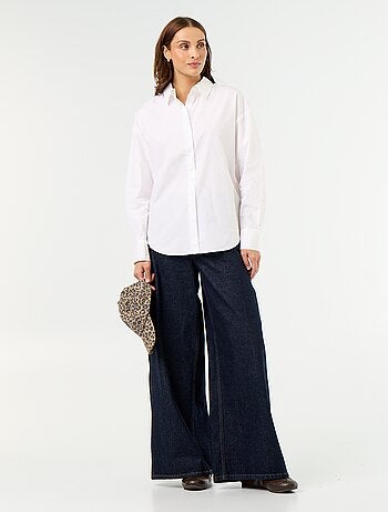 Camicia a maniche lunghe a righe